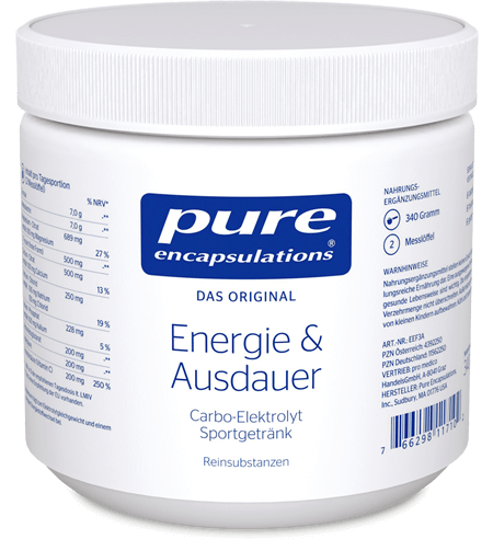 PURE ENCAPSULATIONS Energie & Ausdauer Pulver